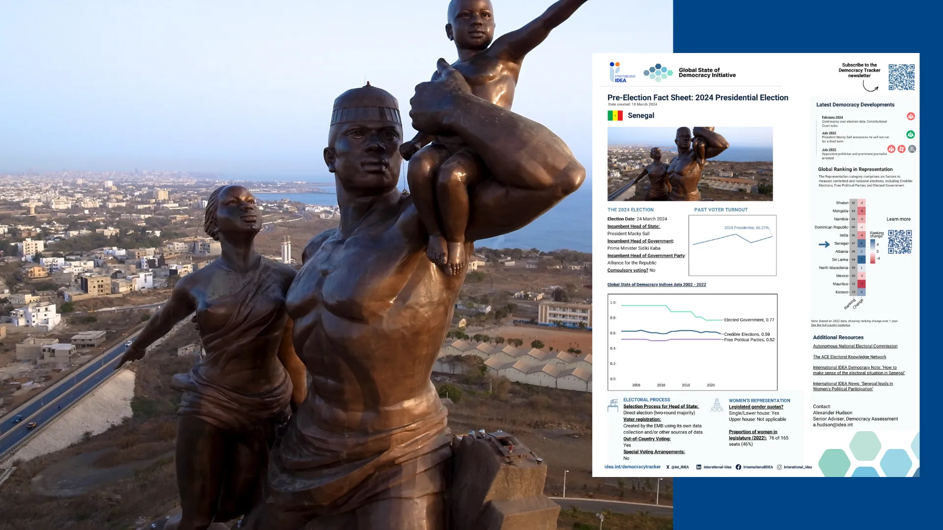 Pre-election factsheet for Republic of Senegal 